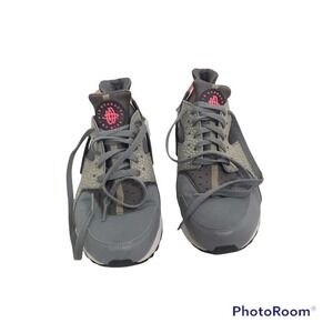 Nike Air Huarache in Cool Grey/Black-Medium Ash-Hyper Punch size 11.5